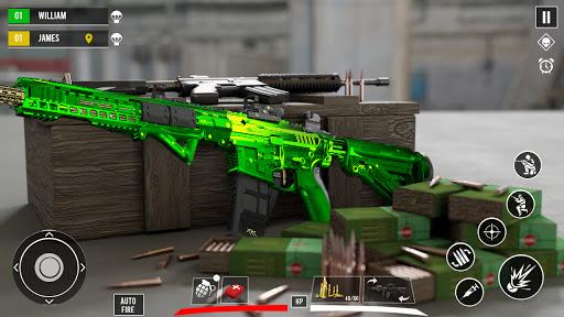 Shooting Battle: Gun simulator - Gameplay image of android game