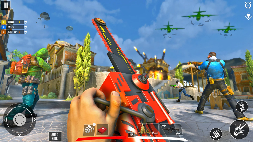 FPS Commando Shooter - gun war - Gameplay image of android game