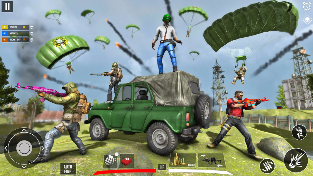 FPS Commando Shooter - gun war - Gameplay image of android game
