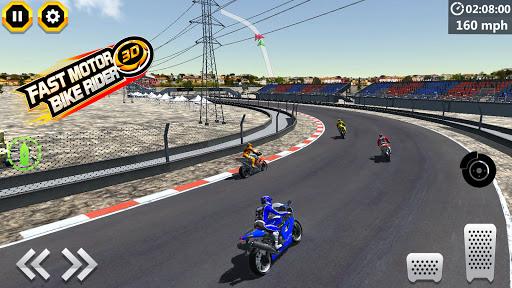 Real Bike Racing 3D Bike Games - Gameplay image of android game