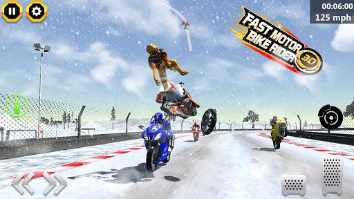 Real Bike Racing 3D Bike Games - Gameplay image of android game