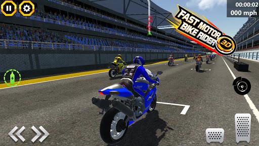 Real Bike Racing ۳D Bike Games - عکس بازی موبایلی اندروید