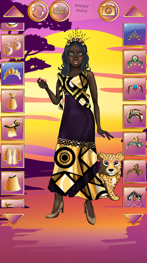 African Traditional Fashion - - Gameplay image of android game