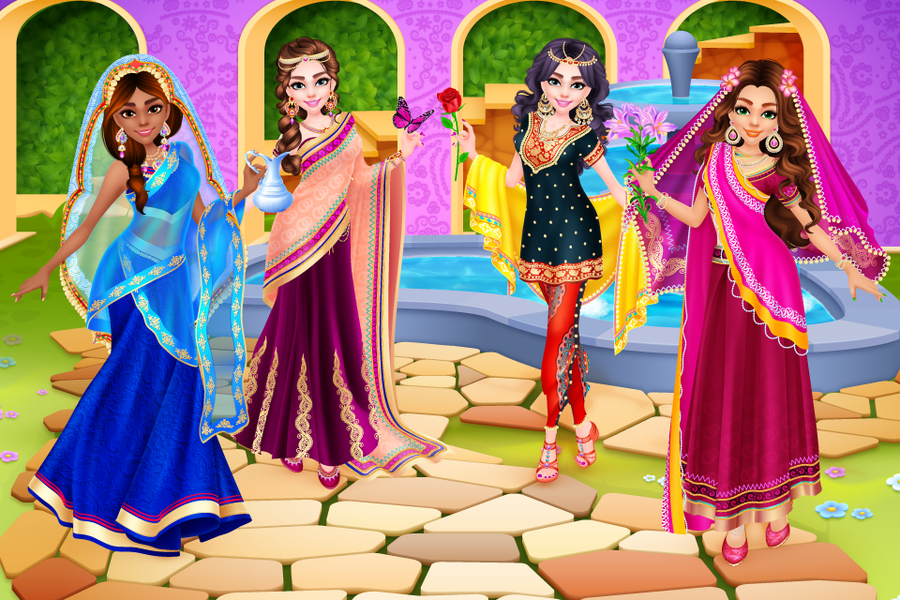 Indian Princess Dress Up - Image screenshot of android app