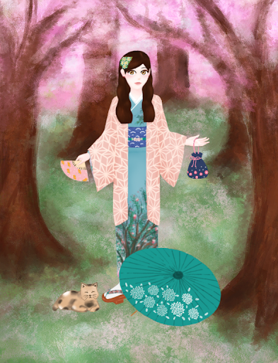 Japanese Traditional Fashion - - عکس بازی موبایلی اندروید