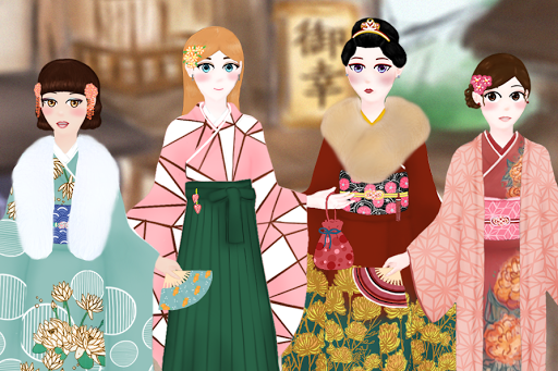 Japanese Traditional Fashion - - Gameplay image of android game