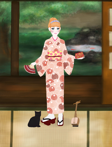 Japanese Traditional Fashion - - عکس بازی موبایلی اندروید