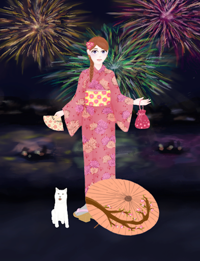 Japanese Traditional Fashion - - عکس بازی موبایلی اندروید