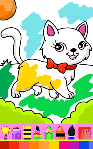 Coloring Book Games for Kids - Gameplay image of android game