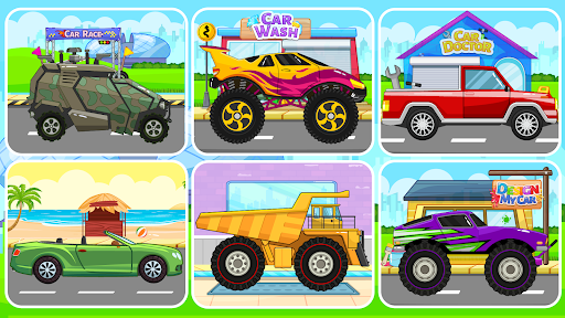 Car Wash - Jogo de garagem de carros e caminhões para bebês e crianças, Aplicações de download da Nintendo Switch, Jogos