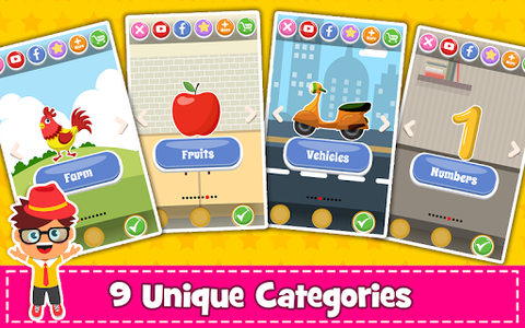Brain Game for Kids Preschool - Gameplay image of android game