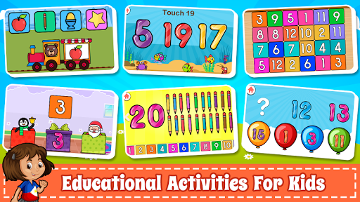 Learn 123 Numbers Kids Games - Gameplay image of android game