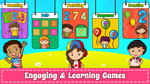 Learn 123 Numbers Kids Games - عکس بازی موبایلی اندروید