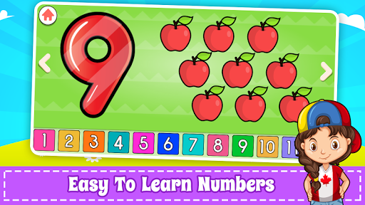 Learn 123 Numbers Kids Games - Gameplay image of android game