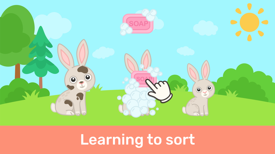 Preschool games for kids ۲,۳,۴ - عکس بازی موبایلی اندروید