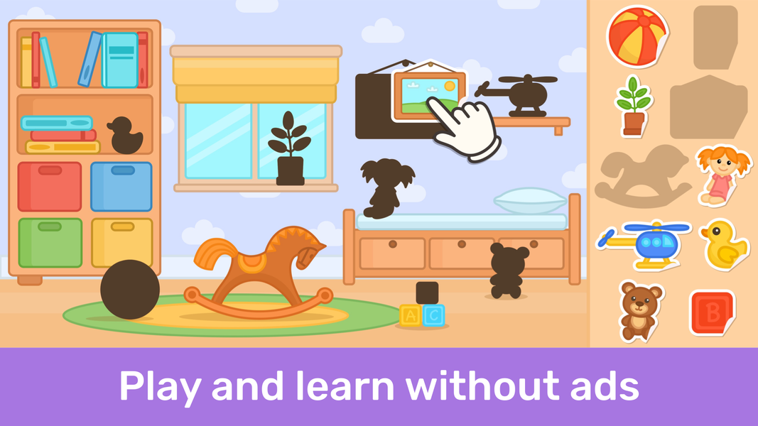 Preschool games for kids ۲,۳,۴ - عکس بازی موبایلی اندروید