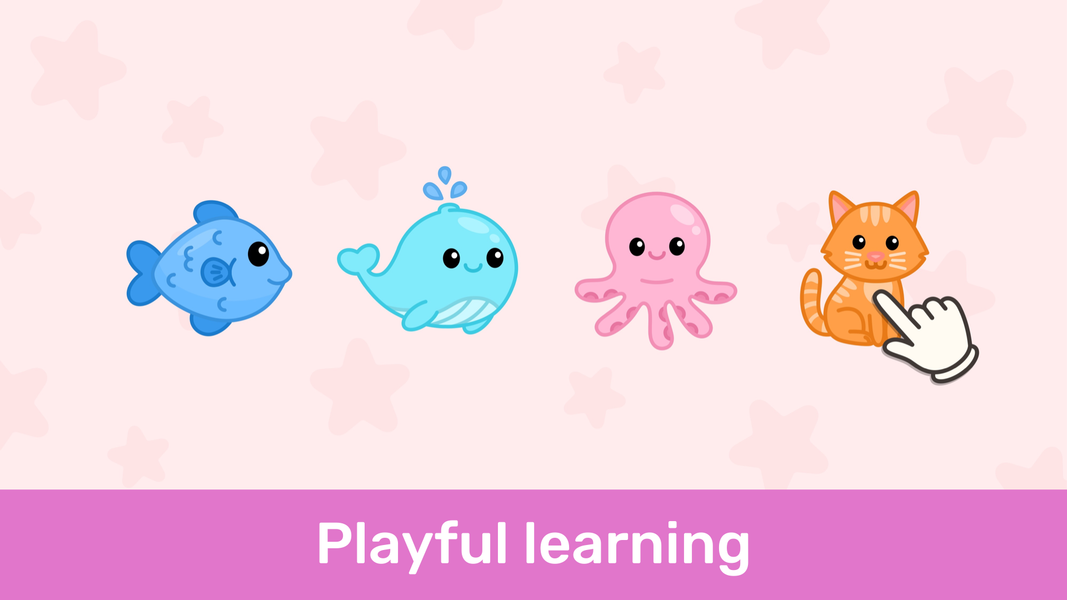 Preschool games for kids ۲,۳,۴ - عکس بازی موبایلی اندروید