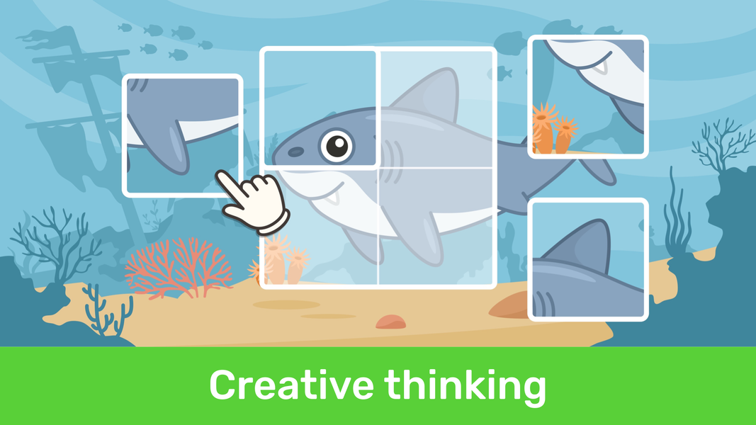 Preschool games for kids ۲,۳,۴ - عکس بازی موبایلی اندروید