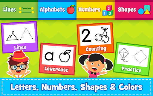 ABC Tracing Preschool Games 2+ - Gameplay image of android game