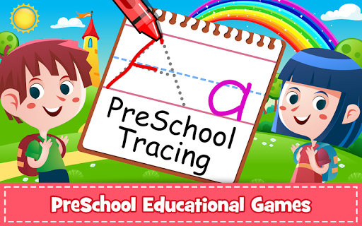 ABC Tracing Preschool Games 2+ - Gameplay image of android game