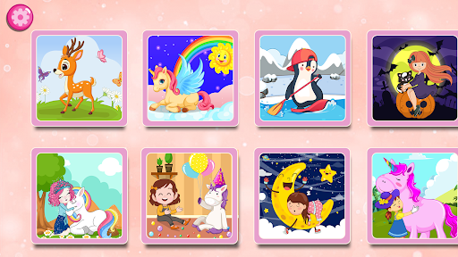 Kids Puzzles Game Girls & Boys - Gameplay image of android game