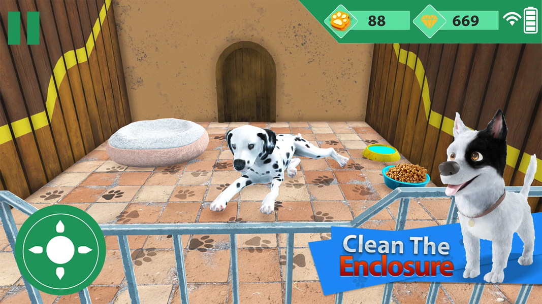 Pet Shelter Sim: Animal Rescue - Gameplay image of android game