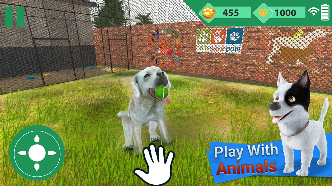 Pet Shelter Sim: Animal Rescue - Gameplay image of android game