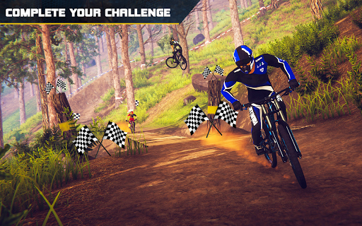 BMX Boy Bike Stunt Rider Game - Gameplay image of android game
