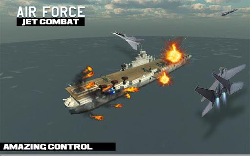 Air Force Jet Fighter Combat - عکس بازی موبایلی اندروید