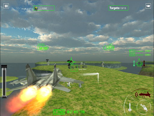 Air Force Jet Fighter Combat - عکس بازی موبایلی اندروید