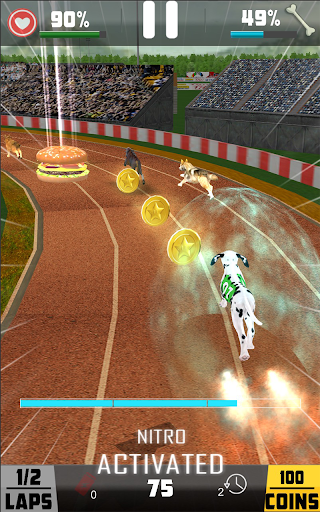 Dog racing games - dog game ۳d - عکس بازی موبایلی اندروید