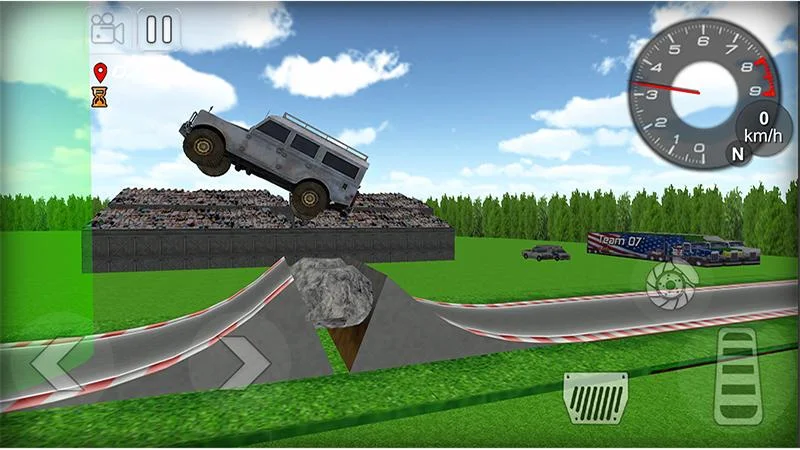 Monster Truck Stunts Arcade - عکس بازی موبایلی اندروید