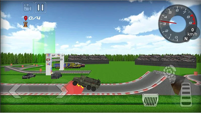 Monster Truck Stunts Arcade - عکس بازی موبایلی اندروید