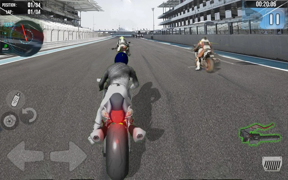 VR Real Moto Bike Circuit Race - عکس بازی موبایلی اندروید