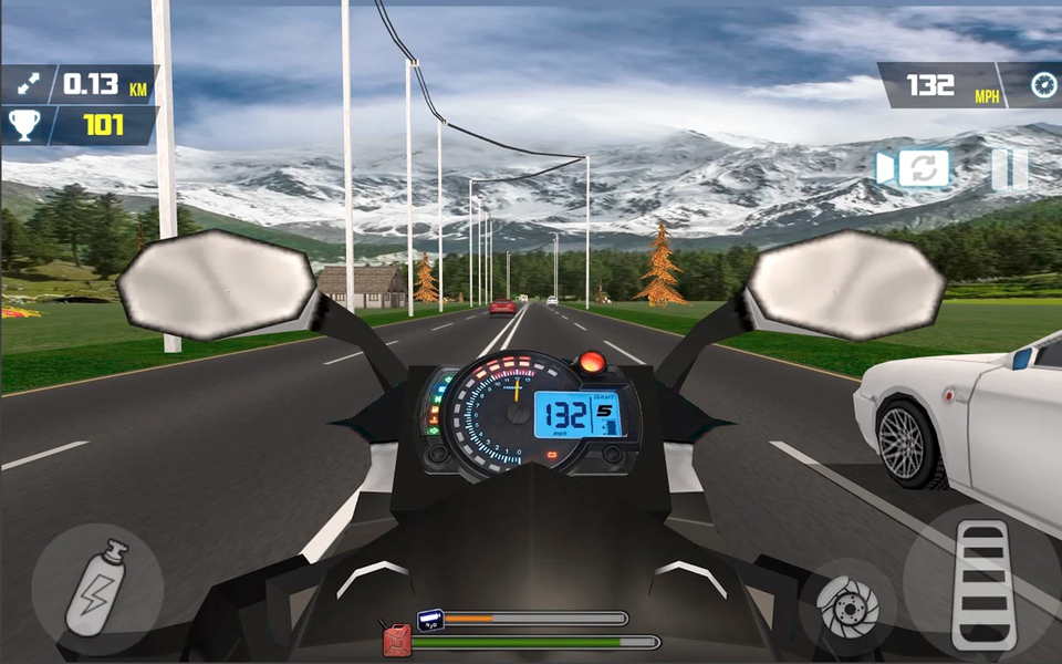 VR Bike Racing Game - vr games - عکس برنامه موبایلی اندروید