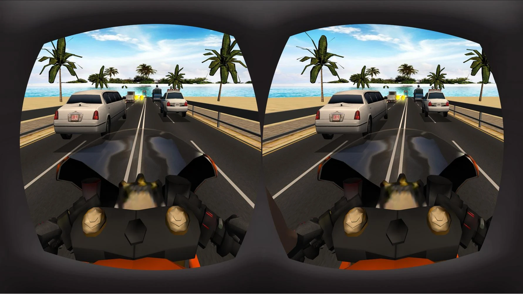 VR Bike Racing Game - vr games - عکس برنامه موبایلی اندروید