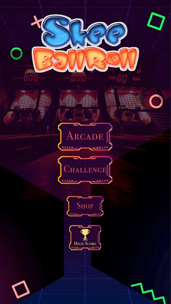 Skee Arcade Bowl - Ball Roller - عکس بازی موبایلی اندروید