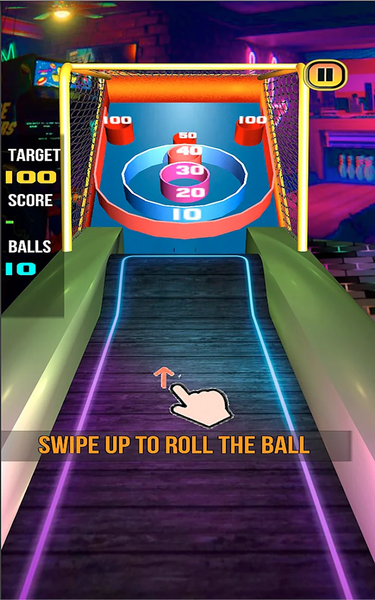 Skee Arcade Bowl - Ball Roller - عکس بازی موبایلی اندروید