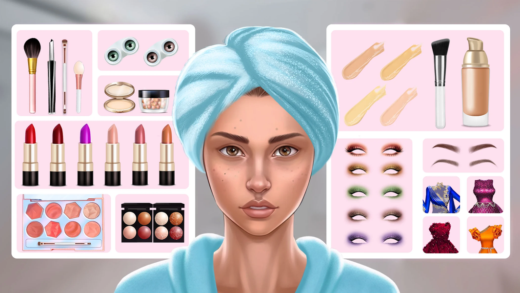DIY Makeup: Beauty Makeup Game - عکس بازی موبایلی اندروید