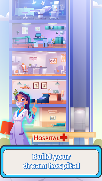 Idle Hospital: Management game - عکس بازی موبایلی اندروید