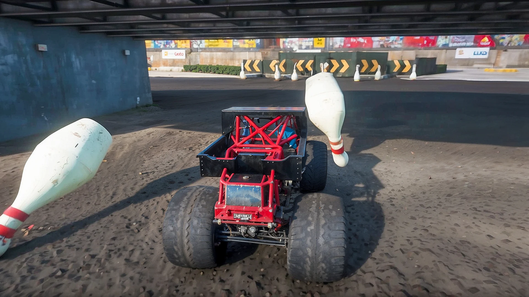 Monster Truck Car Simulator ۳D - عکس بازی موبایلی اندروید