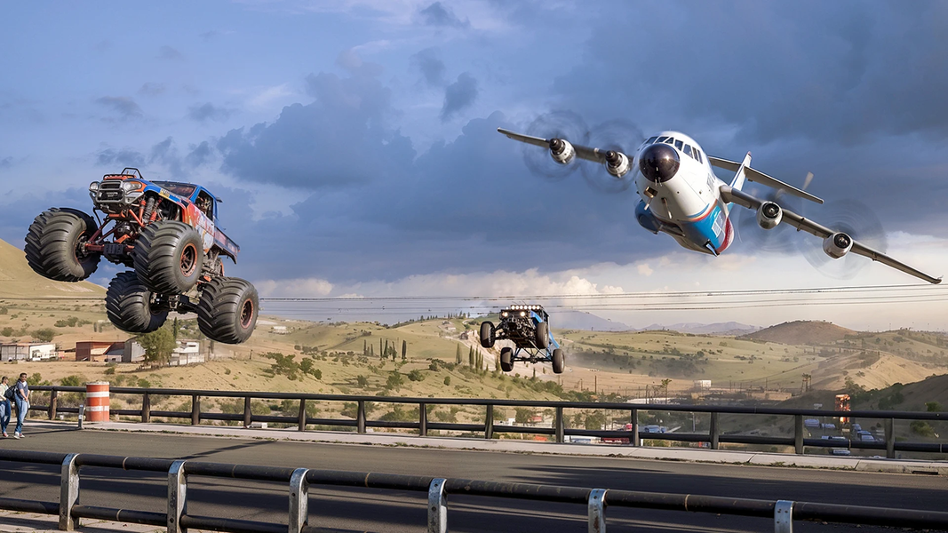 Monster Truck Car Simulator ۳D - عکس بازی موبایلی اندروید