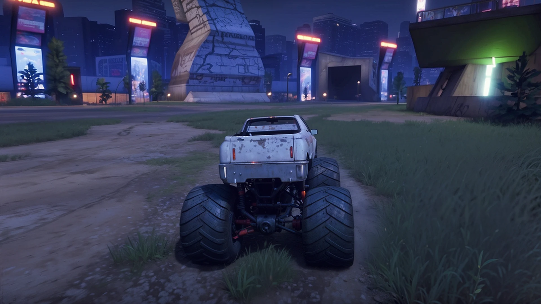 Monster Truck Car Simulator ۳D - عکس بازی موبایلی اندروید