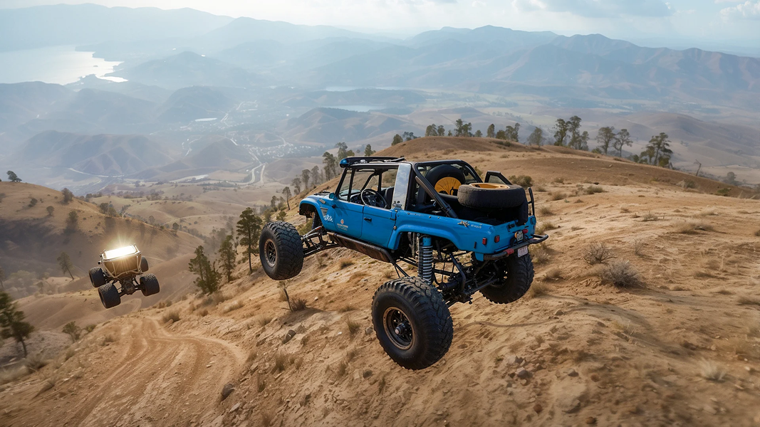 Monster Truck Car Simulator ۳D - عکس بازی موبایلی اندروید