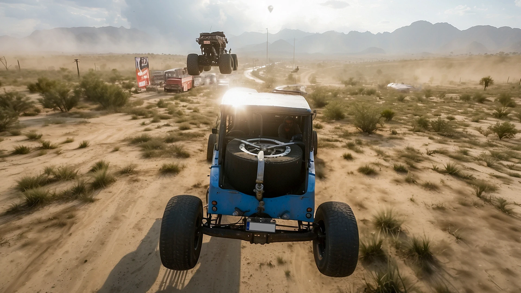 Monster Truck Car Simulator ۳D - عکس بازی موبایلی اندروید