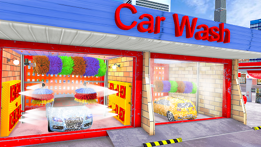 Car Wash Driving School Sim - عکس برنامه موبایلی اندروید