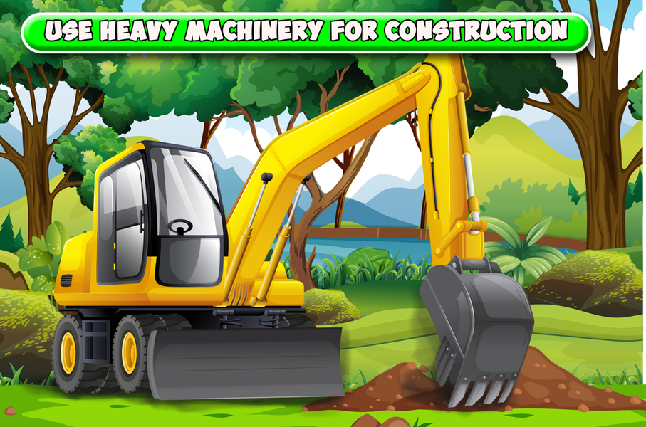 Dam building and construction - Gameplay image of android game