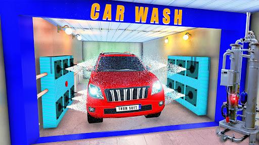 Real Prado Car Wash Service Station: Car Games - عکس بازی موبایلی اندروید