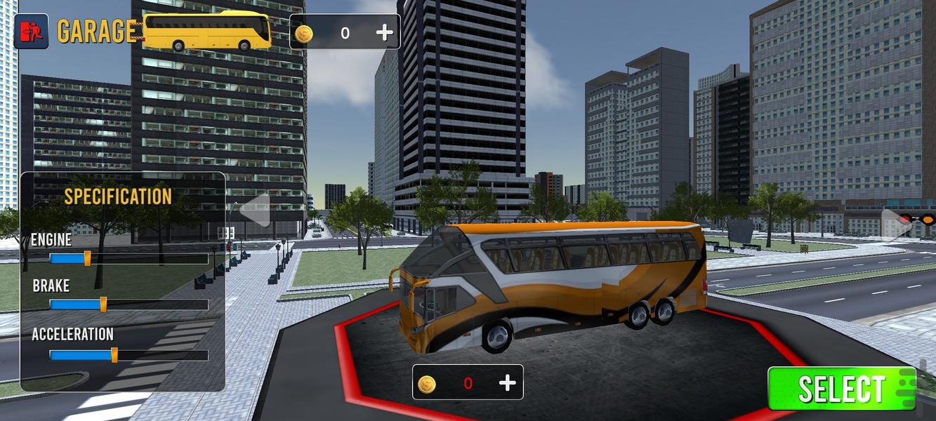 ماشین بازی اتوبوس : بازی جدید - عکس بازی موبایلی اندروید