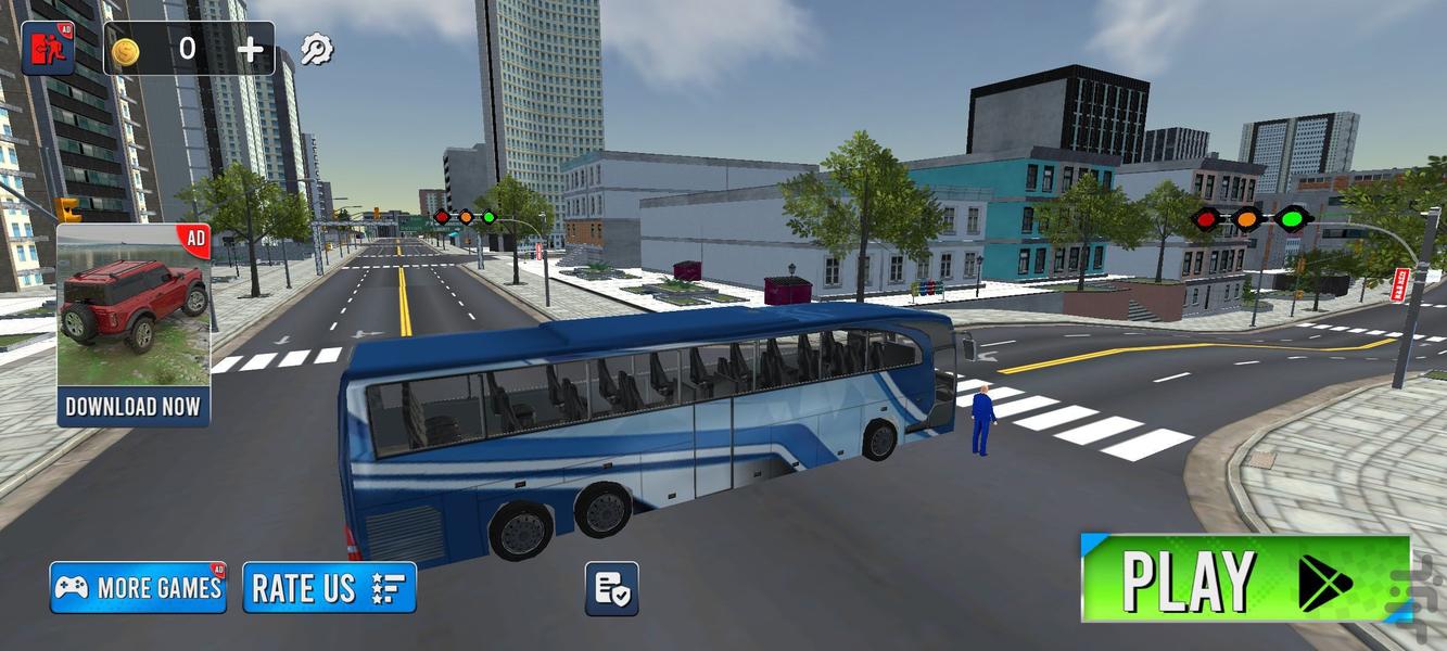 ماشین بازی اتوبوس : بازی جدید - عکس بازی موبایلی اندروید